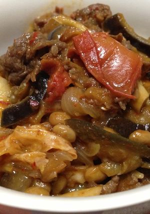 トマトキムチ牛丼-レシピのメイン写真