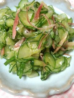 きゅうり☆みょうが☆大葉のあえ物-レシピのメイン写真