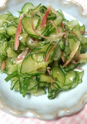 きゅうり☆みょうが☆大葉のあえ物-レシピのメイン写真
