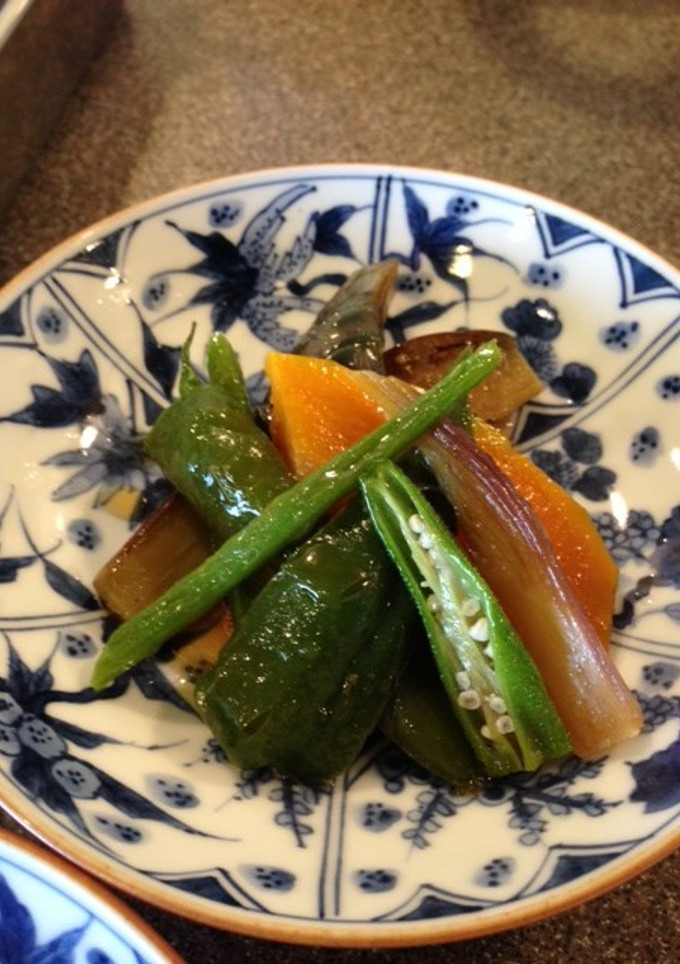 和テイスト夏野菜のあげびたし-レシピのメイン写真
