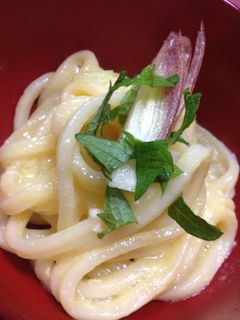 シンプル釜玉♡讃岐うどん!素麺でも!-レシピのメイン写真