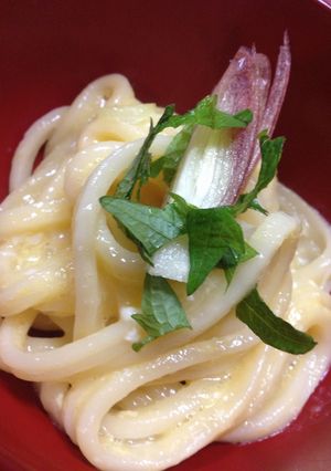 シンプル釜玉♡讃岐うどん!素麺でも!-レシピのメイン写真