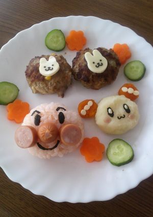 ２歳のバースデープレート-レシピのメイン写真