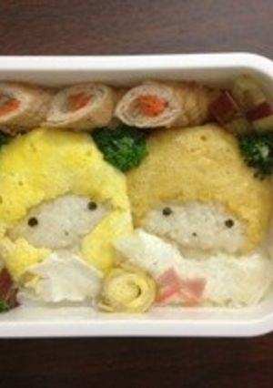 キャラ弁 キキララ-レシピのメイン写真