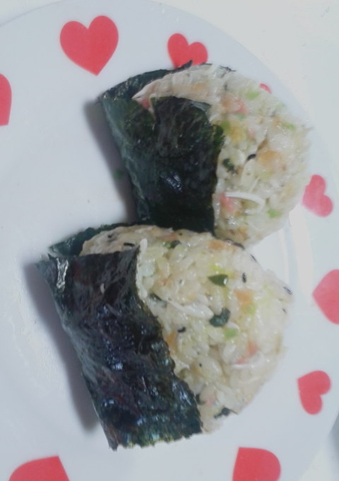しらす丼をおにぎりに(^.^)v-レシピのメイン写真
