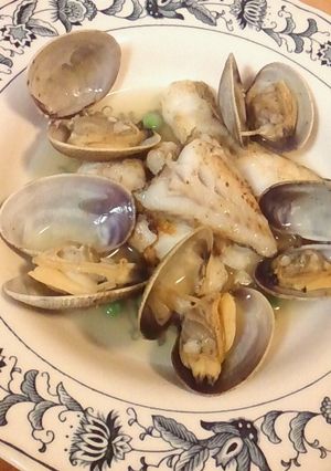 タラのムニエル～あさりのスープ仕立て-レシピのメイン写真