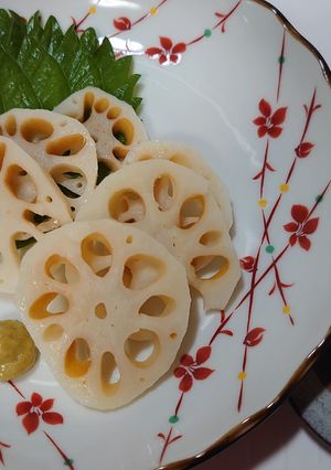 サクサク食感が楽しい！♫お刺身れんこん♫-レシピのメイン写真