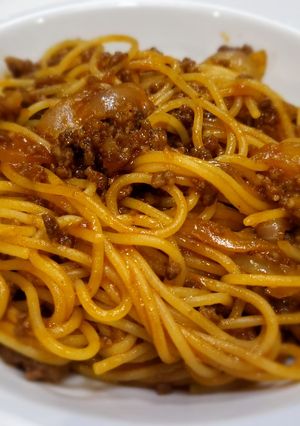 濃厚！ミートソースパスタ-レシピのメイン写真