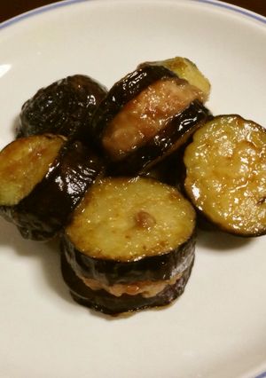 茄子の挽肉詰め-レシピのメイン写真