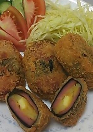ベビーハムで節約おかず-レシピのメイン写真