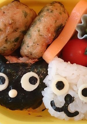 簡単キャラ弁☆グルグルとゴロゴロ-レシピのメイン写真