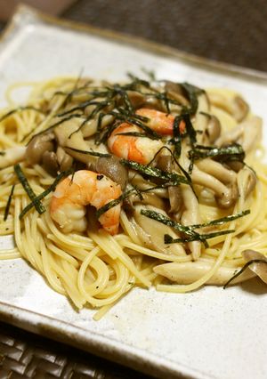 エビのわさびパスタ-レシピのメイン写真