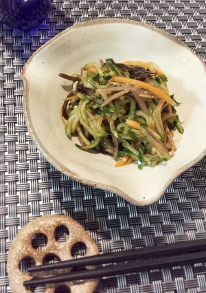 塩コンブで松前漬け風-レシピのメイン写真