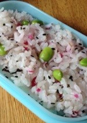 彩きれいな混ぜご飯-レシピのメイン写真