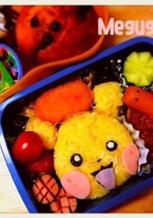 簡単‼ ピカチュウ♡キャラ弁♡-レシピのメイン写真