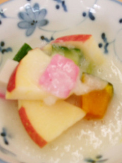 夏野菜の山かけ-レシピのメイン写真