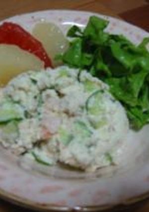 絶品☆早い・美味い!!また食べたくなるカニ入りおからサラダ-レシピのメイン写真