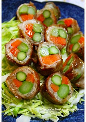 アスパラの肉巻き-レシピのメイン写真
