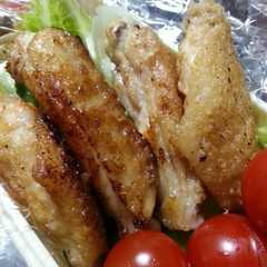 รูปของ お弁当に☆簡単！手羽中チキン