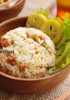 SPAMで炒飯-レシピのメイン写真