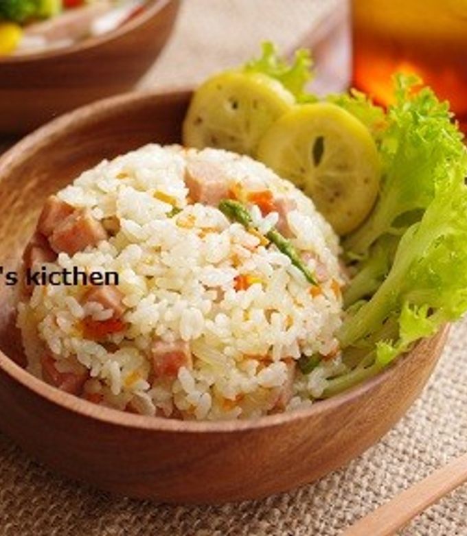 SPAMで炒飯-レシピのメイン写真