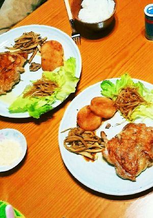 初心者超簡単カリッジュワッ鶏ステーキ-レシピのメイン写真