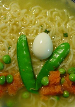 明太子のデコラーメン-レシピのメイン写真