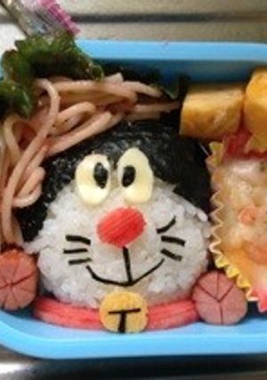 簡単♥ドラえもんキャラ弁！-レシピのメイン写真