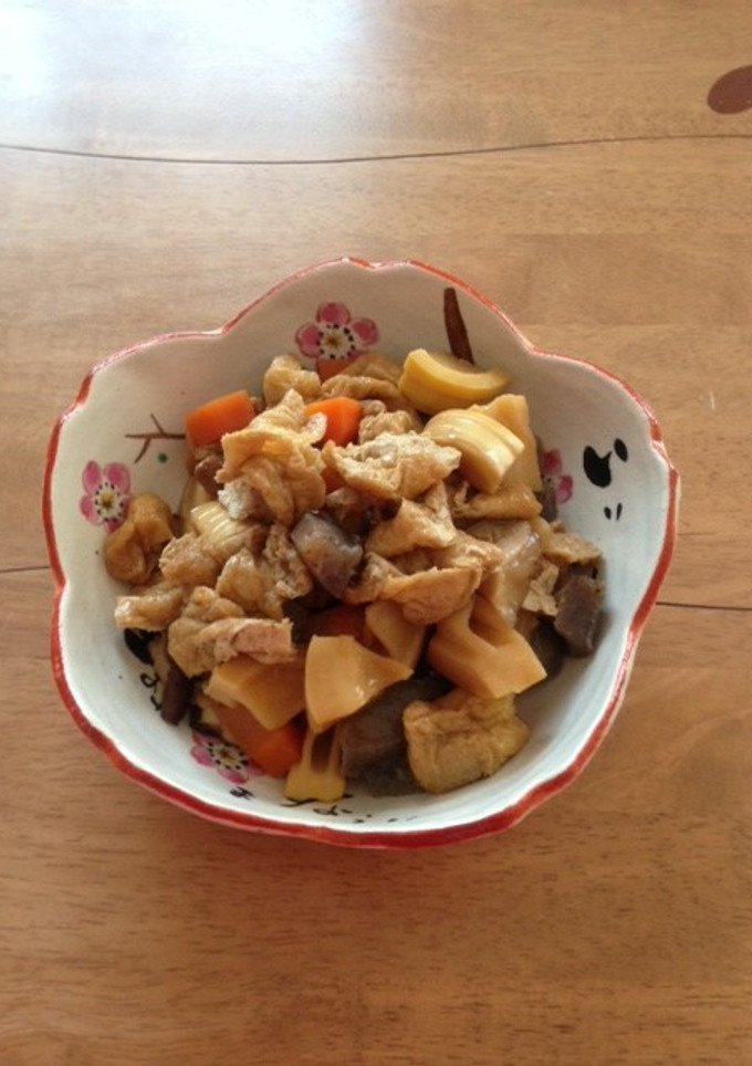 竹の子と油揚げの煮物-レシピのメイン写真