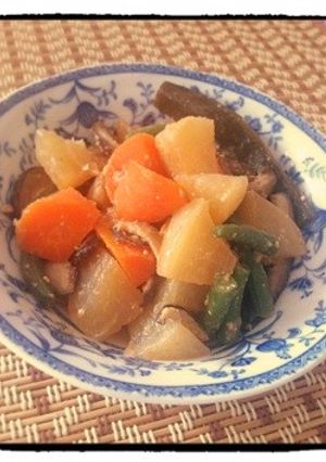 肉無しでコックリ大根の味噌煮込み-レシピのメイン写真