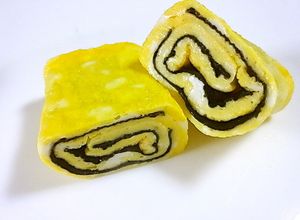 お弁当にも☆韓国海苔でのり巻き玉子焼き☆-レシピのメイン写真