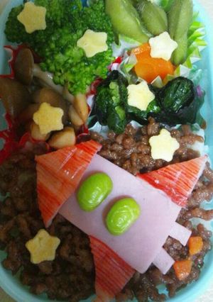 ロケット（キャラ弁）-レシピのメイン写真