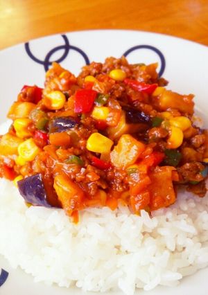野菜ジュースでキーマカレー-レシピのメイン写真