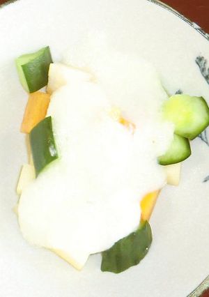 フルーツの山かけ-レシピのメイン写真