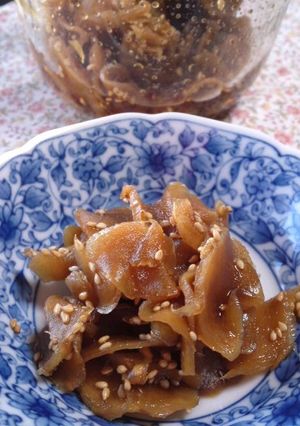 新生姜の佃煮-レシピのメイン写真