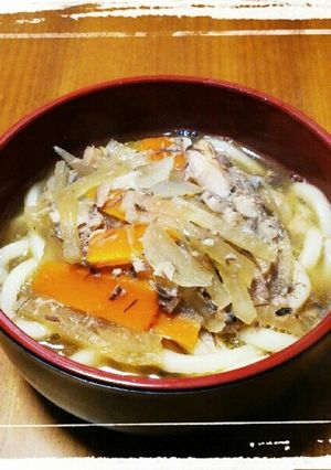 鯖缶うどん☆-レシピのメイン写真