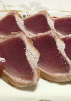 カツオの揚げタタキ-レシピのメイン写真