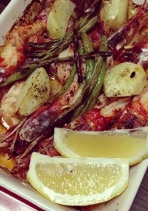 海老と野菜のオリーブグリル☆-レシピのメイン写真