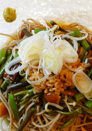 冷たい♪納豆蕎麦-レシピのメイン写真