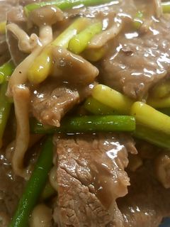 牛肉とニンニクの芽のスタミナ炒め-レシピのメイン写真