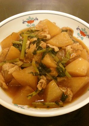 大根と油揚げの炒め煮-レシピのメイン写真