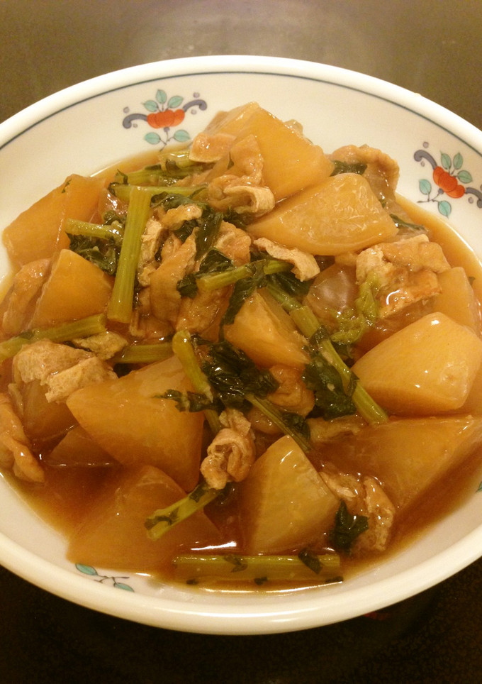 大根と油揚げの炒め煮-レシピのメイン写真