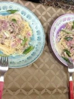 簡単 牛乳で! キノコのクリームパスタ-レシピのメイン写真