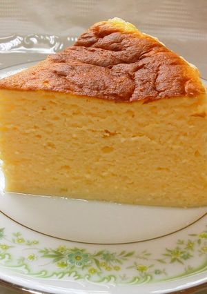 スフレヨーグルトチーズケーキ-レシピのメイン写真
