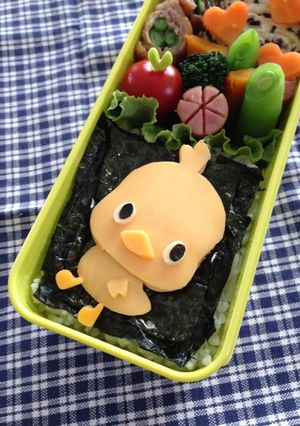 キャラ弁☆チキンラーメン　ひよこちゃん♪-レシピのメイン写真