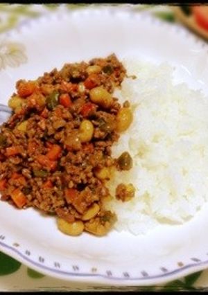 簡単！ヘルシーなドライカレー-レシピのメイン写真