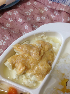 離乳食中期 豆腐のとろとろ卵あんかけ-レシピのメイン写真