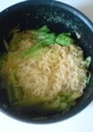 塩ラーメン焼きそば-レシピのメイン写真