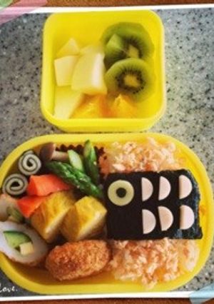 ♪こどもの日に♪こいのぼり弁当-レシピのメイン写真