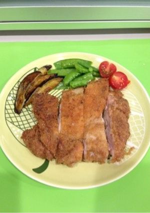 全粒粉のパリパリガーリックチキン-レシピのメイン写真